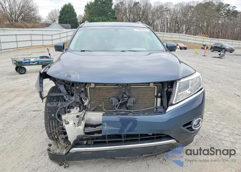 2016 Nissan Pathfinder S z USA, uszkodzony, nr VIN 5N1AR2MMXGC627604